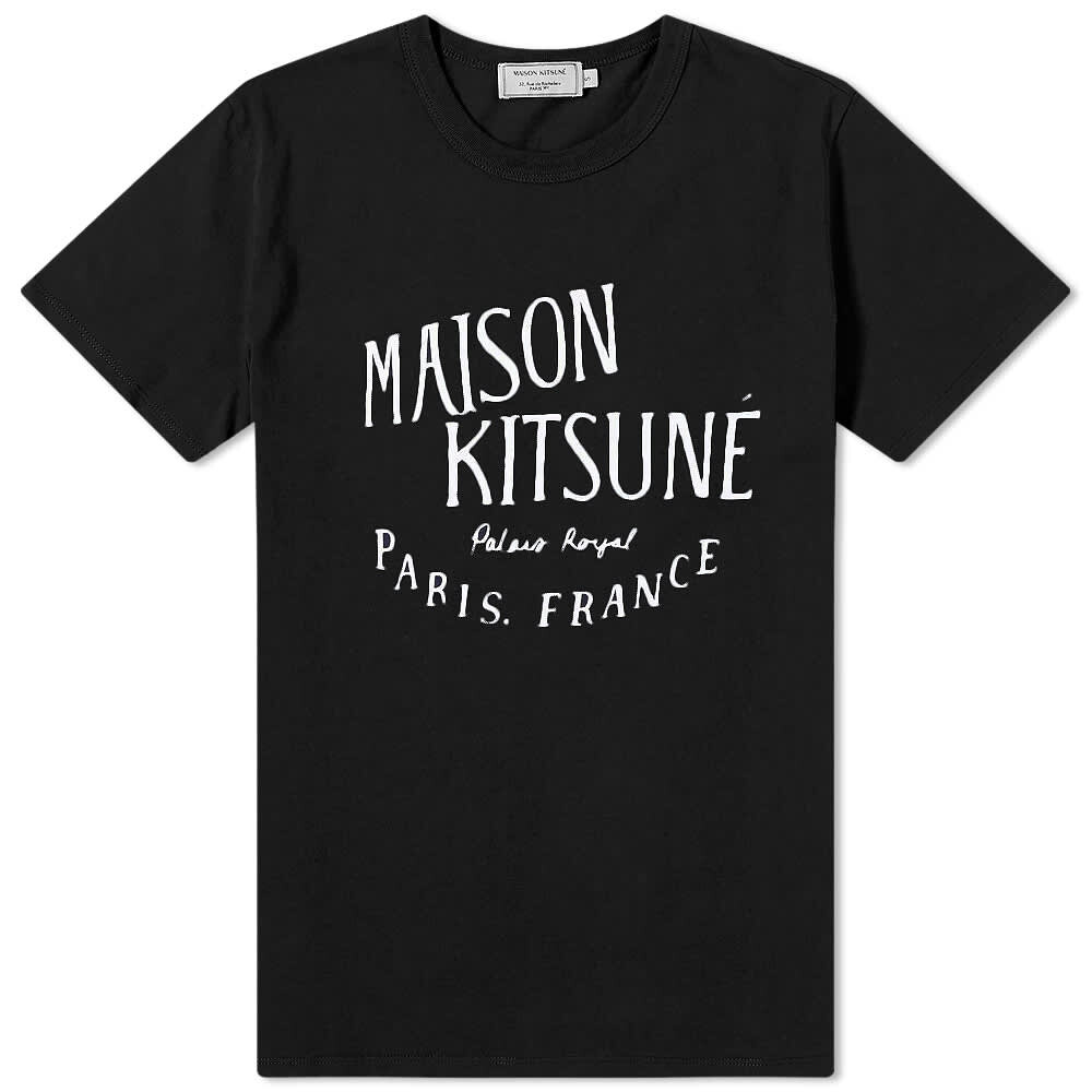 

Футболка Maison Kitsuné Palais Royal Tee, Черный