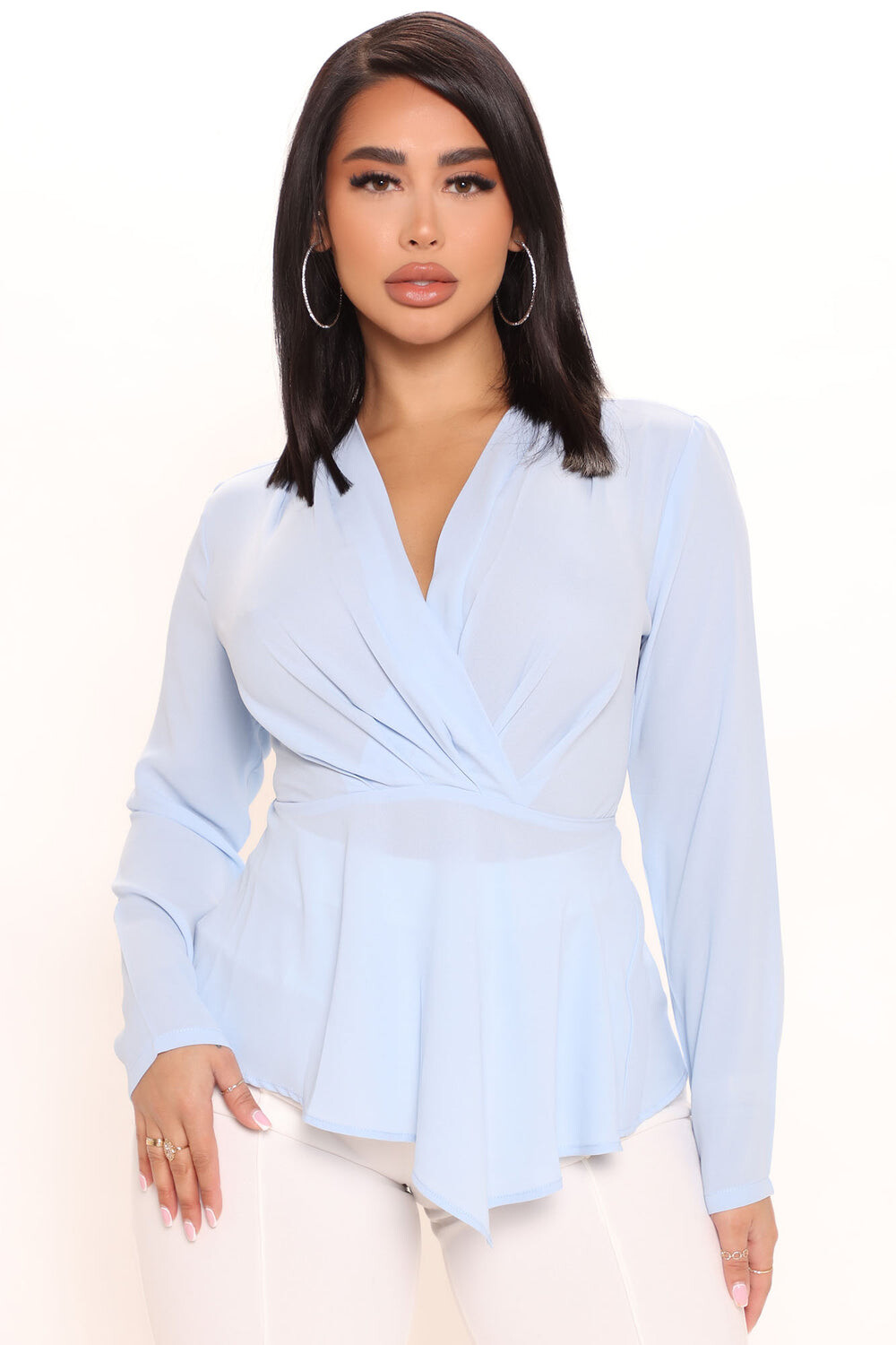 

Блузка Fashion Nova 1234800FN, синий