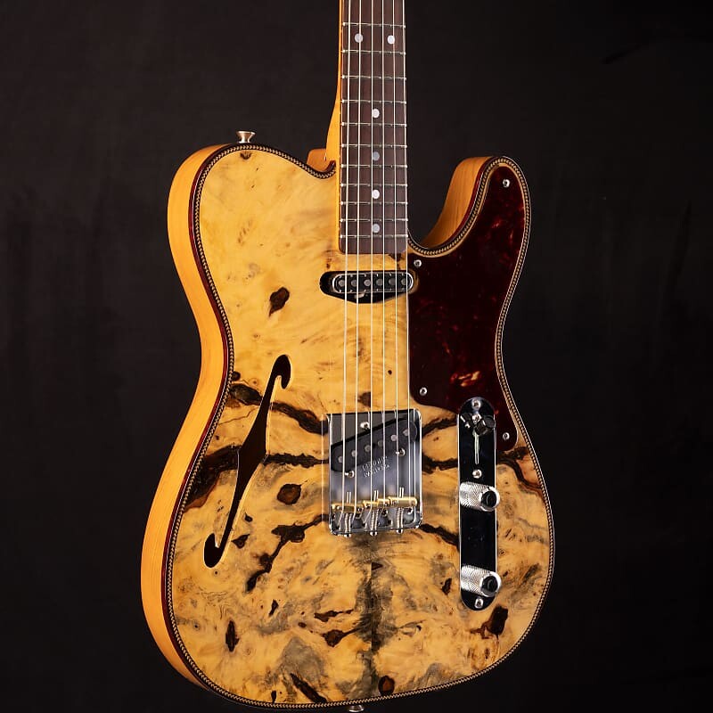 цена Гитара Fender Custom Shop Artisan Buckeye Burl Double