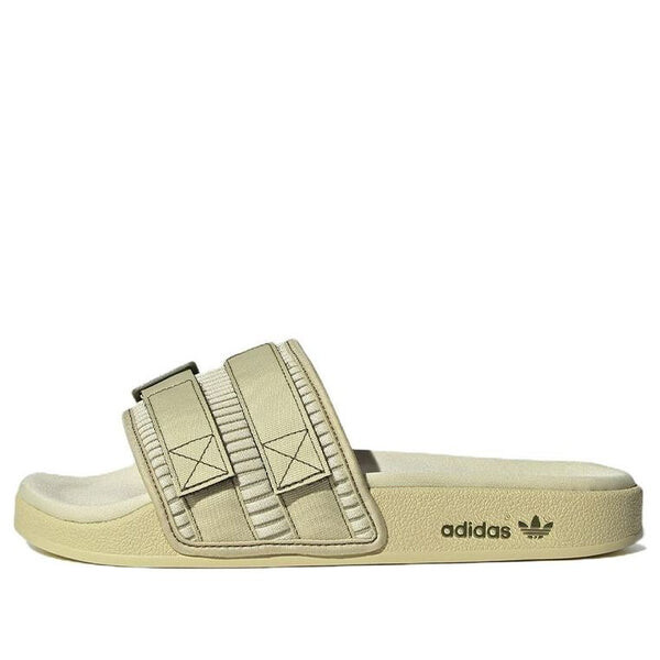 

Adidas originals Adilette 2.0 Pride Casual Sports Slippers Beige Unisex HQ1195