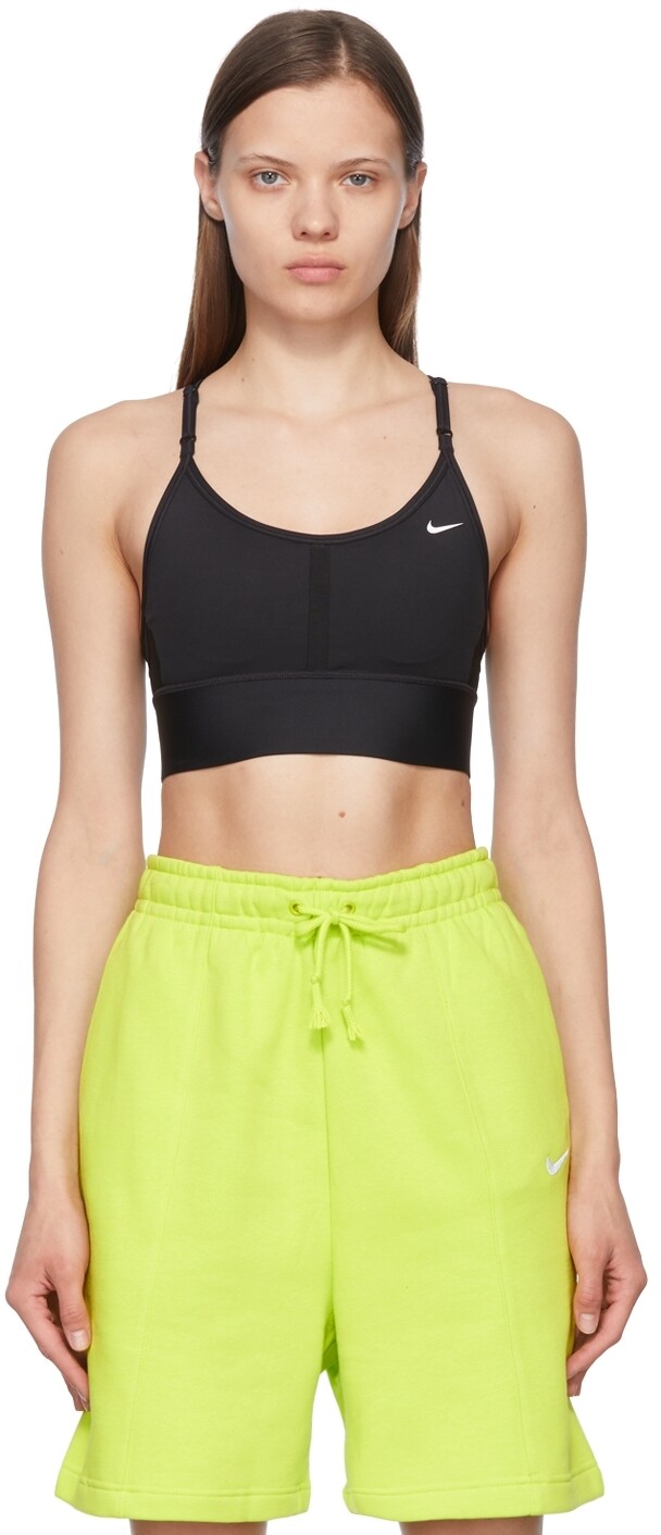 

Черный спортивный бюстгальтер Dri-FIT Indy Nike