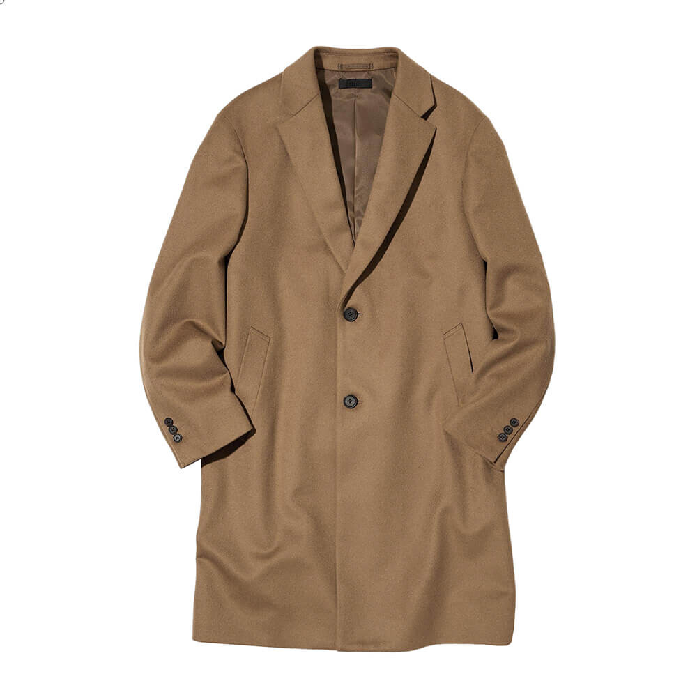 

Пальто Uniqlo Cashmere Overcoat, светло-коричневый