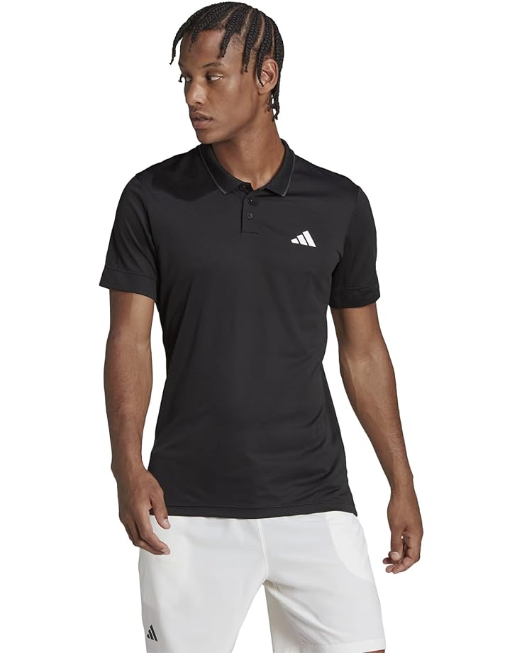 Поло adidas Tennis Freelift Shirt, черный поло с коротким рукавом adidas t freelift черный