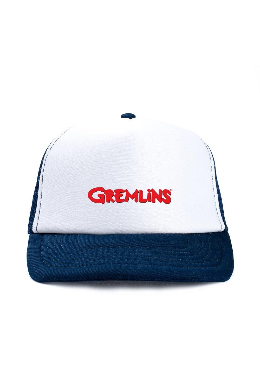 

Кепка дальнобойщика с логотипом Gremlins, белый