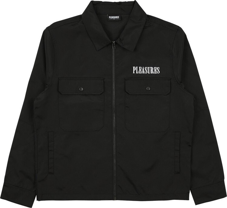 

Куртка Pleasures x Roland Work Jacket 'Black', черный
