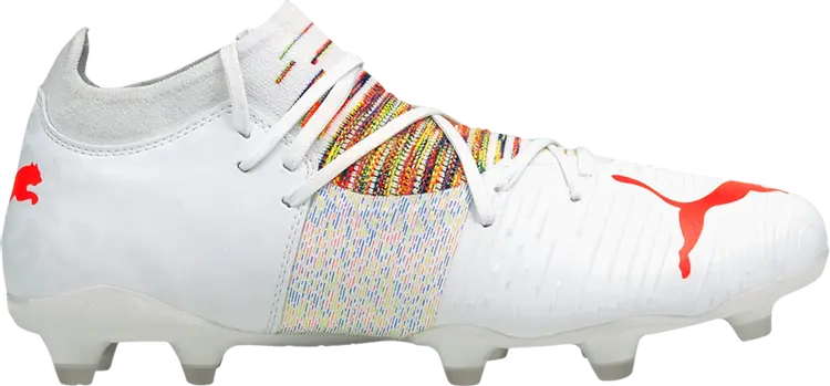 

Бутсы Puma Future Z 3.1 FG AG White Red Blast, белый