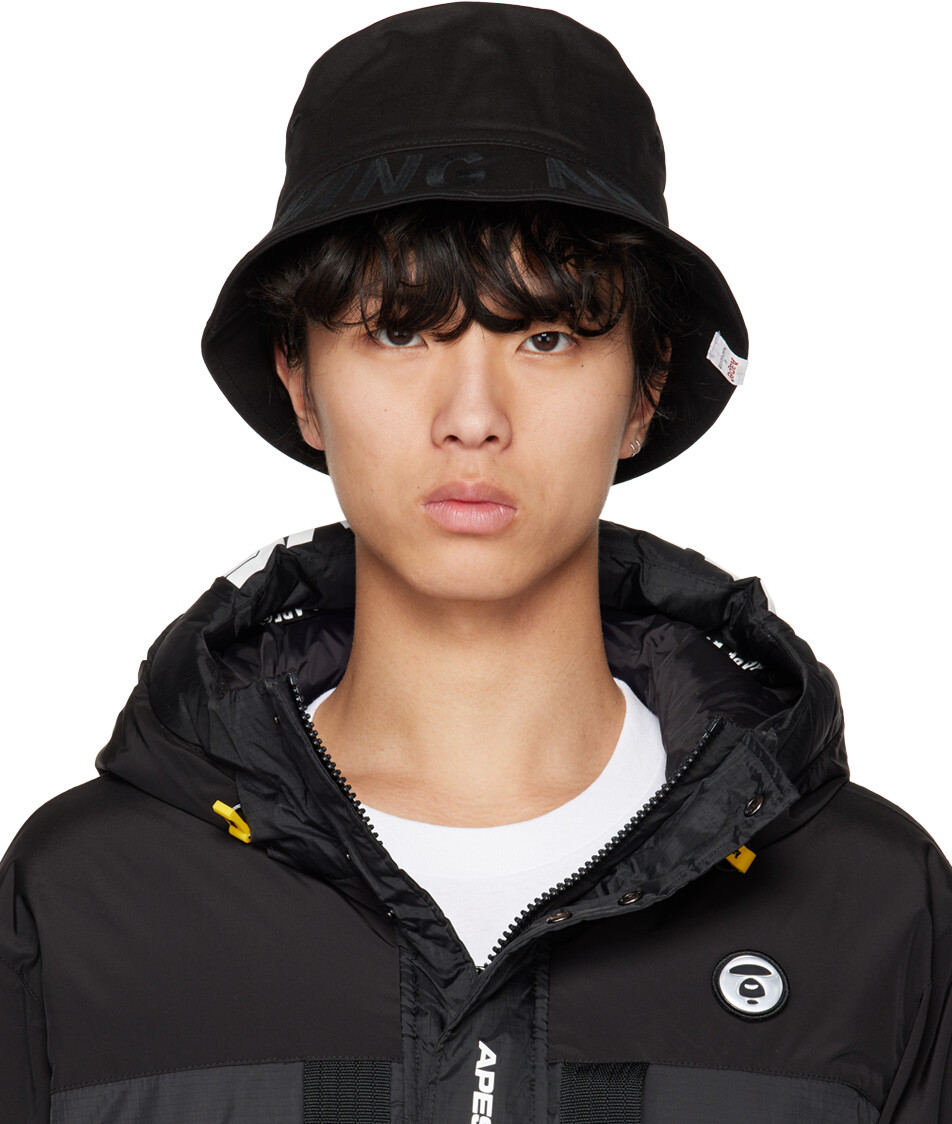 

Черная панама с логотипом AAPE by A Bathing Ape
