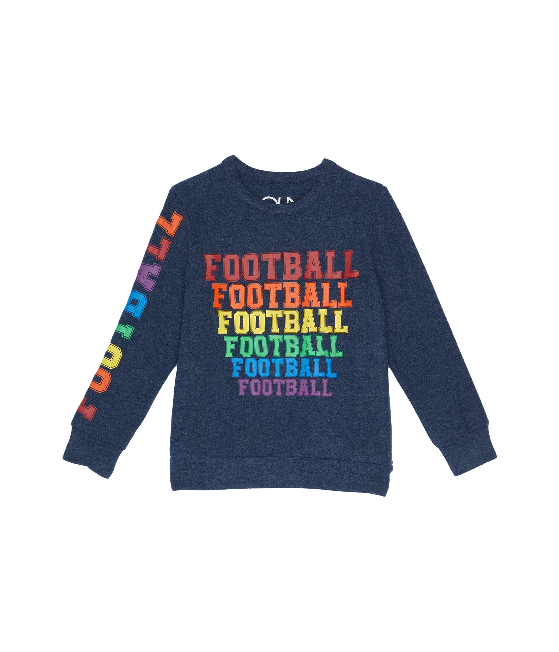 Пуловер Chaser Kids, Recycled Bliss Knit Long Sleeve Crew Neck Pullover