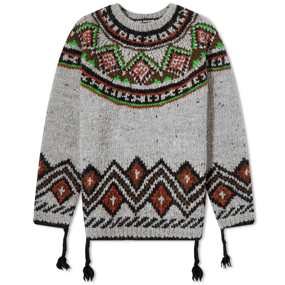 

Джемпер Junya Watanabe Hand Knitted Jumper, Серый