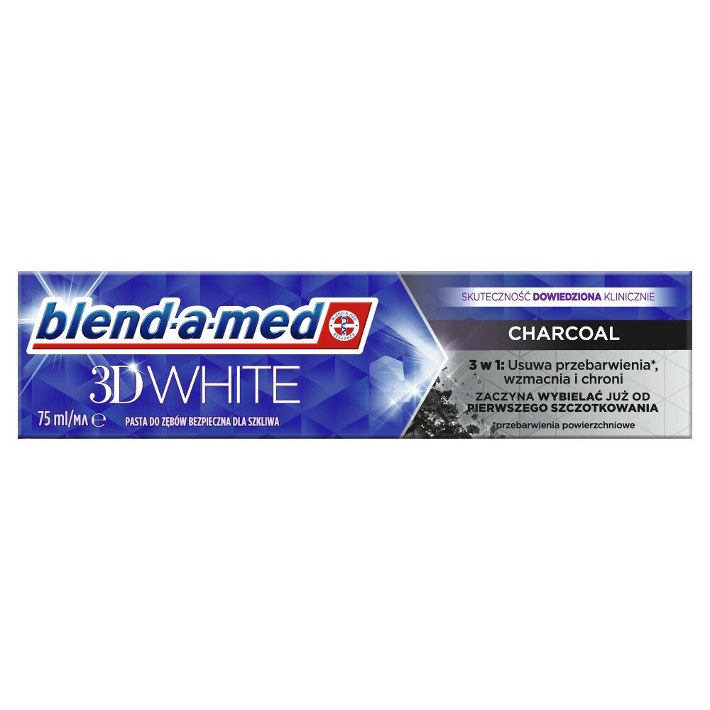 

Blend-A-Med 3D Charcoal Зубная паста, 75 ml