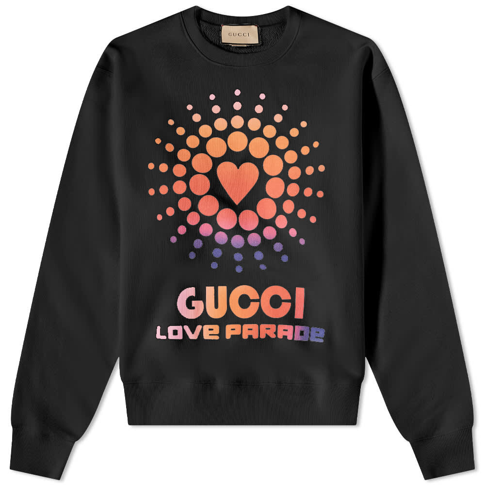 

Толстовка Gucci Love Parade Crew Sweat