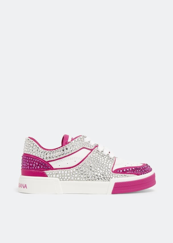 

Кроссовки DOLCE&GABBANA New Roma sneakers, розовый
