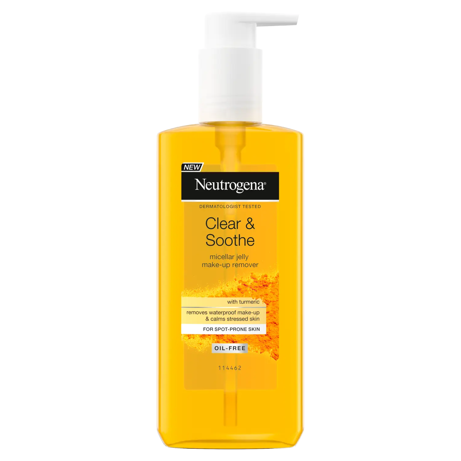 

Neutrogena Clear&Soothe мицеллярный гель для снятия макияжа с лица с куркумой, 200 мл