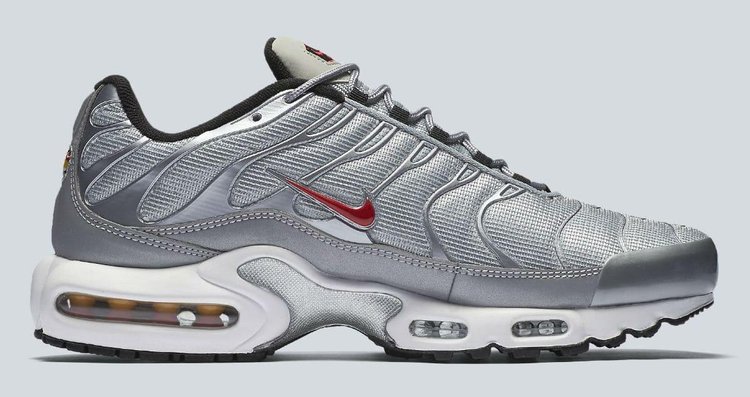 Nike air max on sale plus qs silver