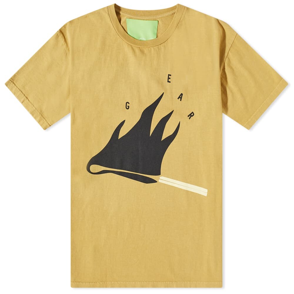 

Футболка Mister Green Safety Matches Tee, Желтый