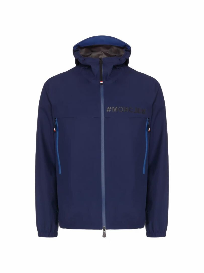 

Ветровка с логотипом Moncler, Синий