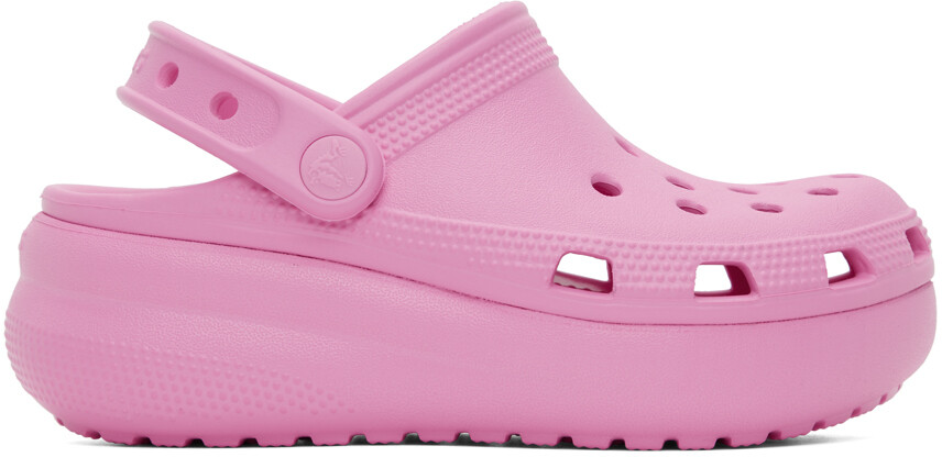 

Детские розовые сабо Cutie Crush Crocs