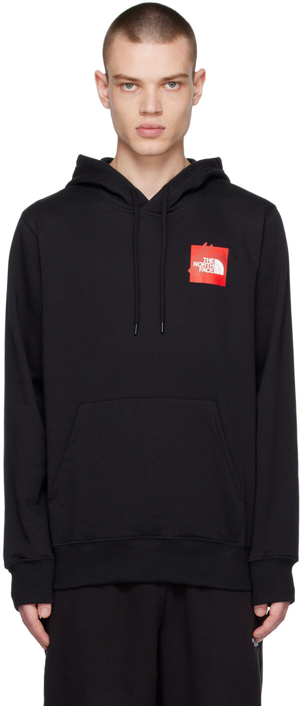 

Черная толстовка с капюшоном «Лунный Новый год» The North Face, Черный
