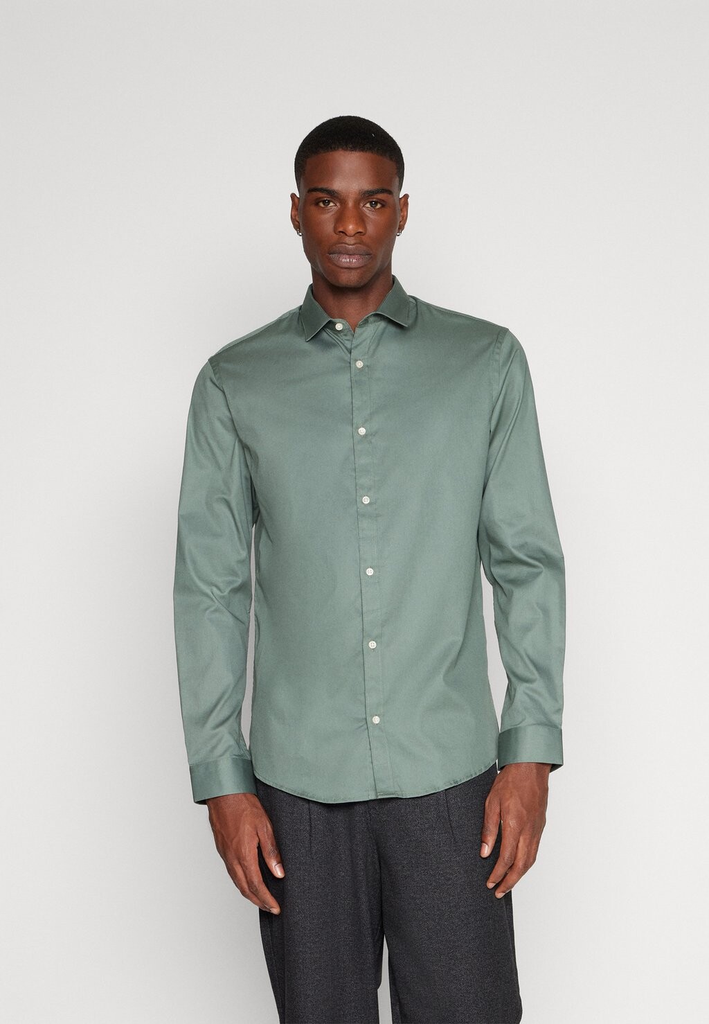 

Деловая рубашка JPRBLACARDIFF Jack & Jones, цвет balsam green