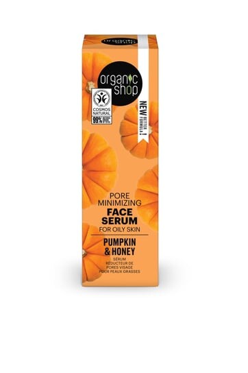

Сыворотка для жирной кожи, Тыквенное масло и Мед, 30мл Organic Shop