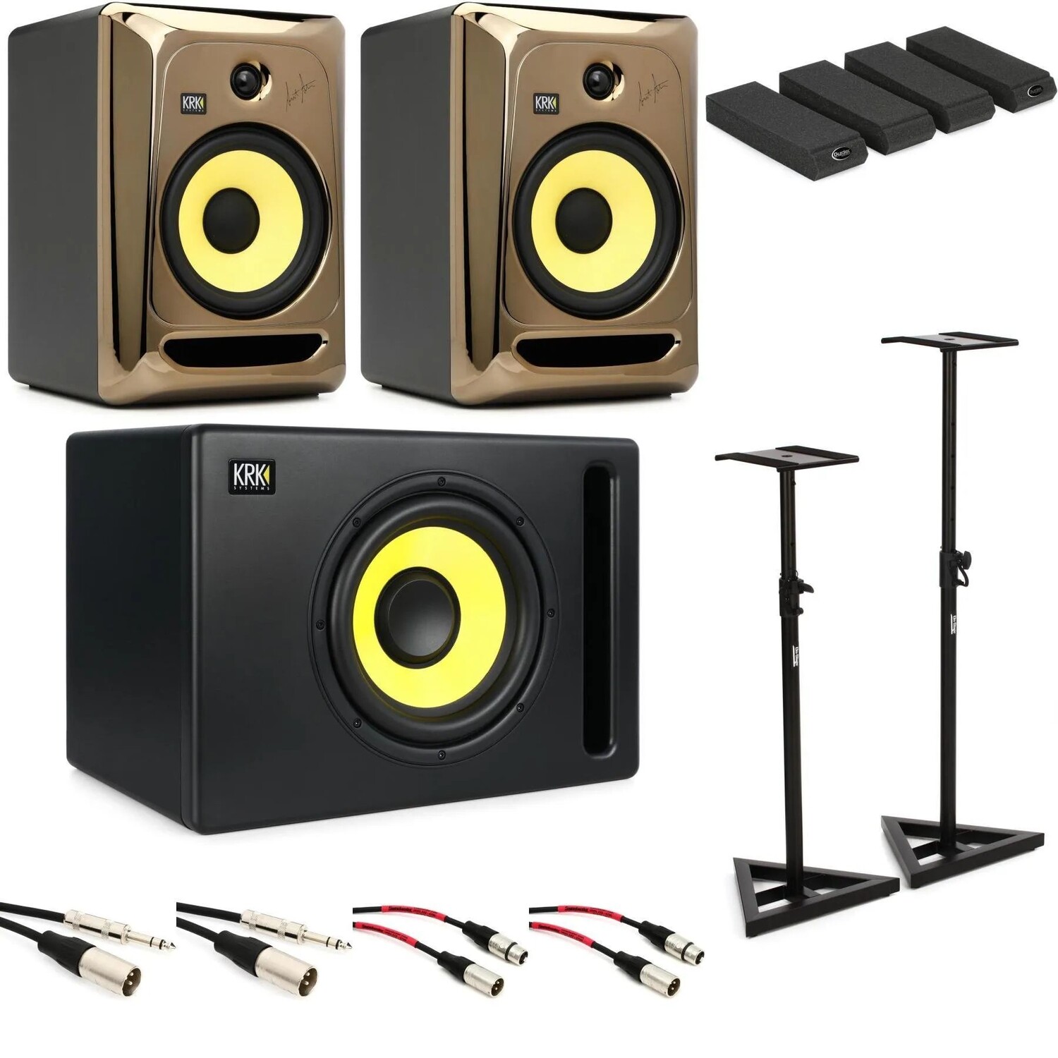 

Новый студийный комплект KRK Scott Storch Classic 8 с 8-дюймовым активным студийным монитором