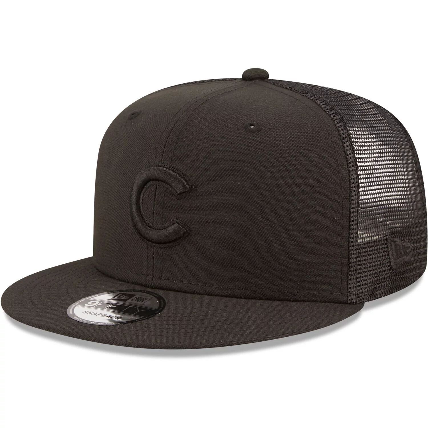 

Мужская кепка New Era Chicago Cubs Blackout Trucker 9FIFTY Snapback