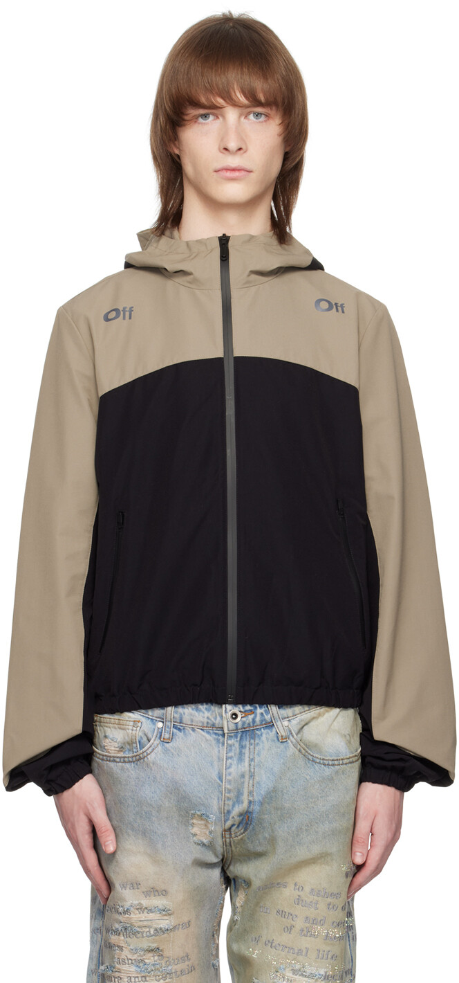 

Черно-серая куртка Arrow Outl Block Outl Off-White, Черный