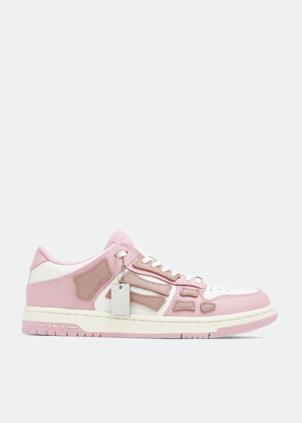 

Кроссовки AMIRI Skel low-top sneakers, розовый