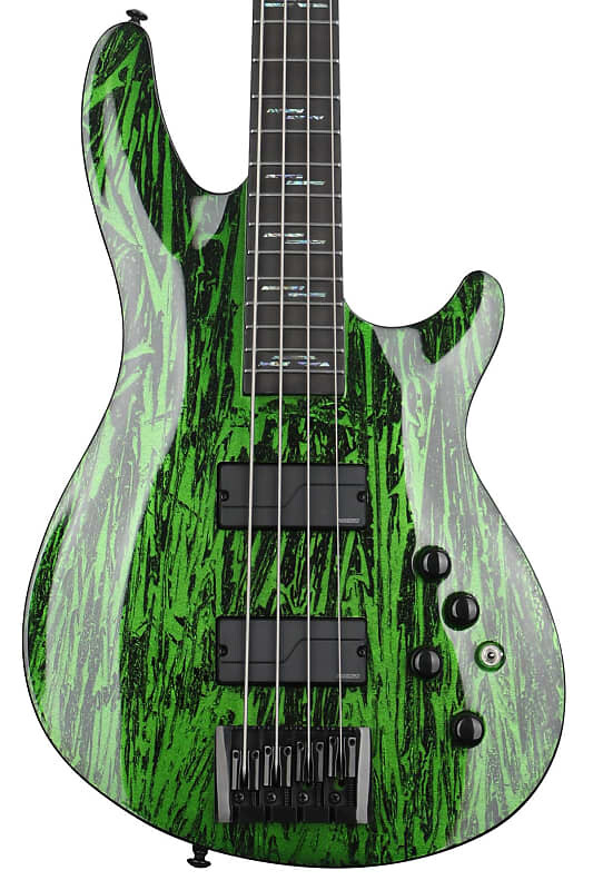 

Бас-гитара Schecter C-4 Silver Mountain - Toxic Venom 1490