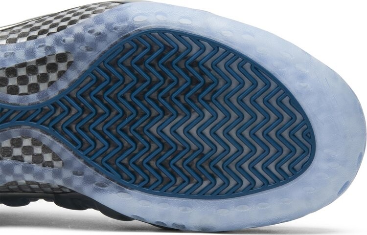 Nike foamposite 2024 blue mirror