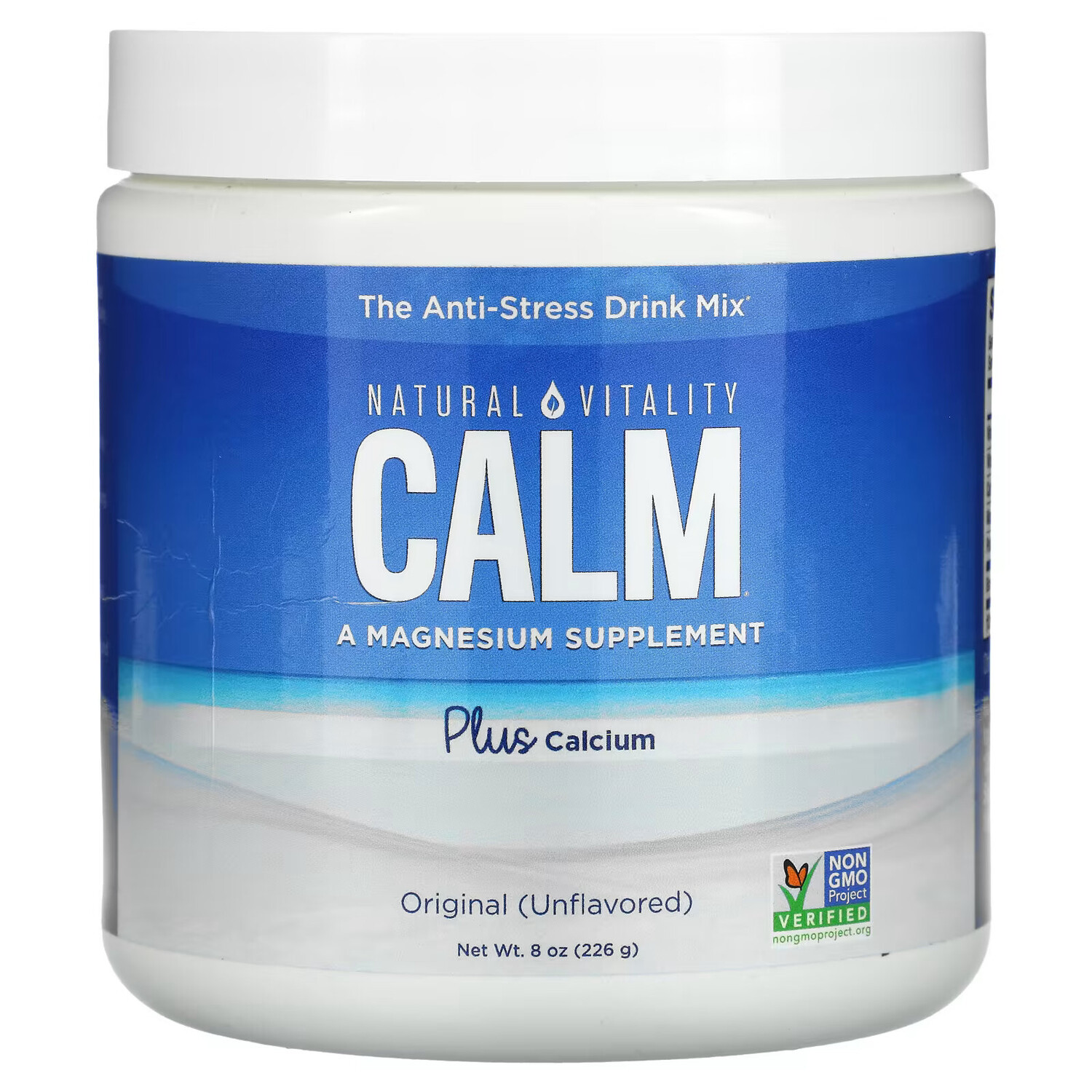 

Natural Vitality, CALM Plus Calcium, антистрессовая смесь для напитков, оригинальная (без добавок), 226 г (8 унций)