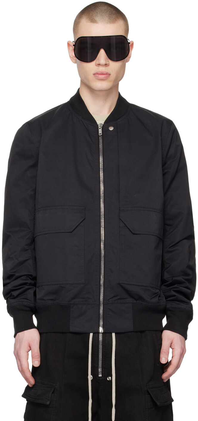 

Черный бомбер Lido Flight Rick Owens Drkshdw