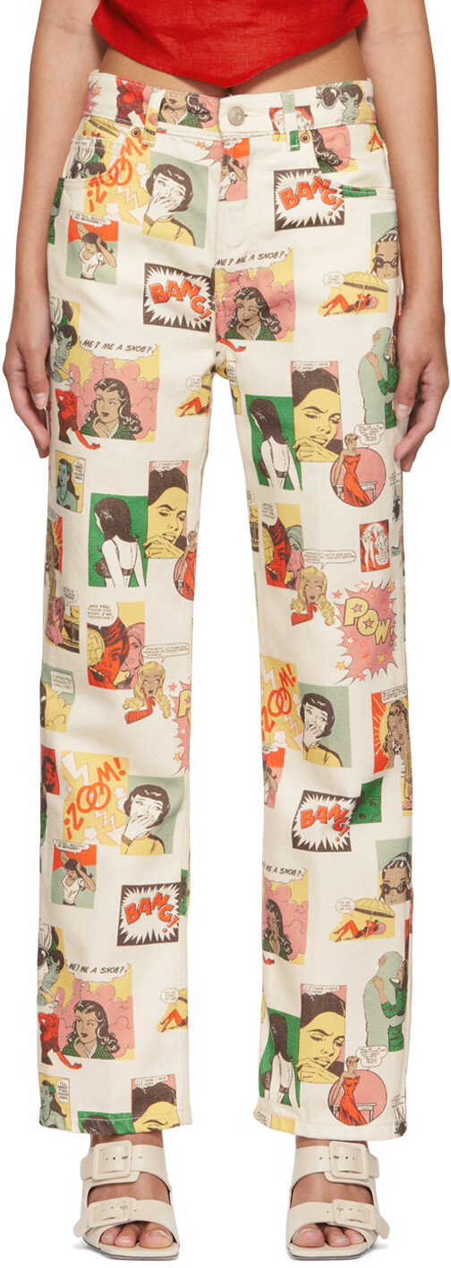 

Джинсы Off-White Comic Reformation
