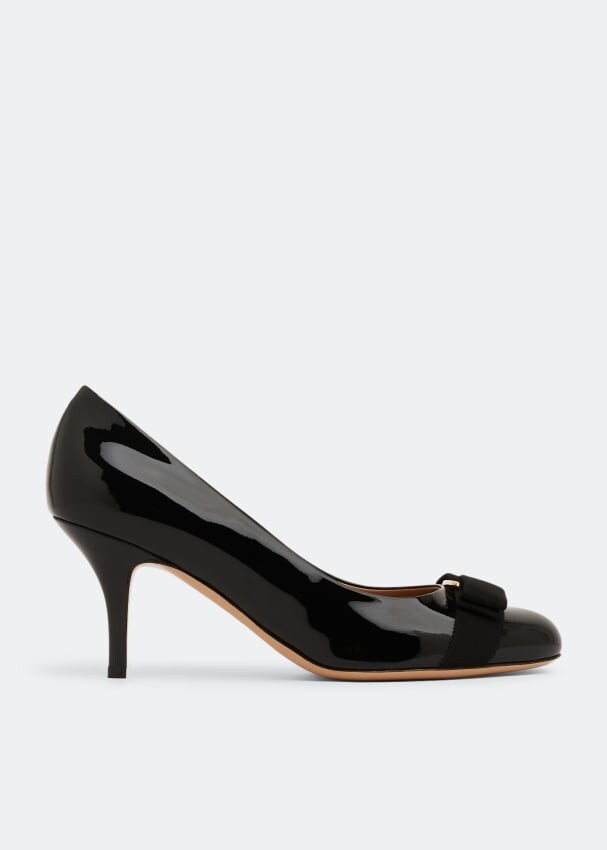 

Туфли FERRAGAMO Vara bow pumps, черный