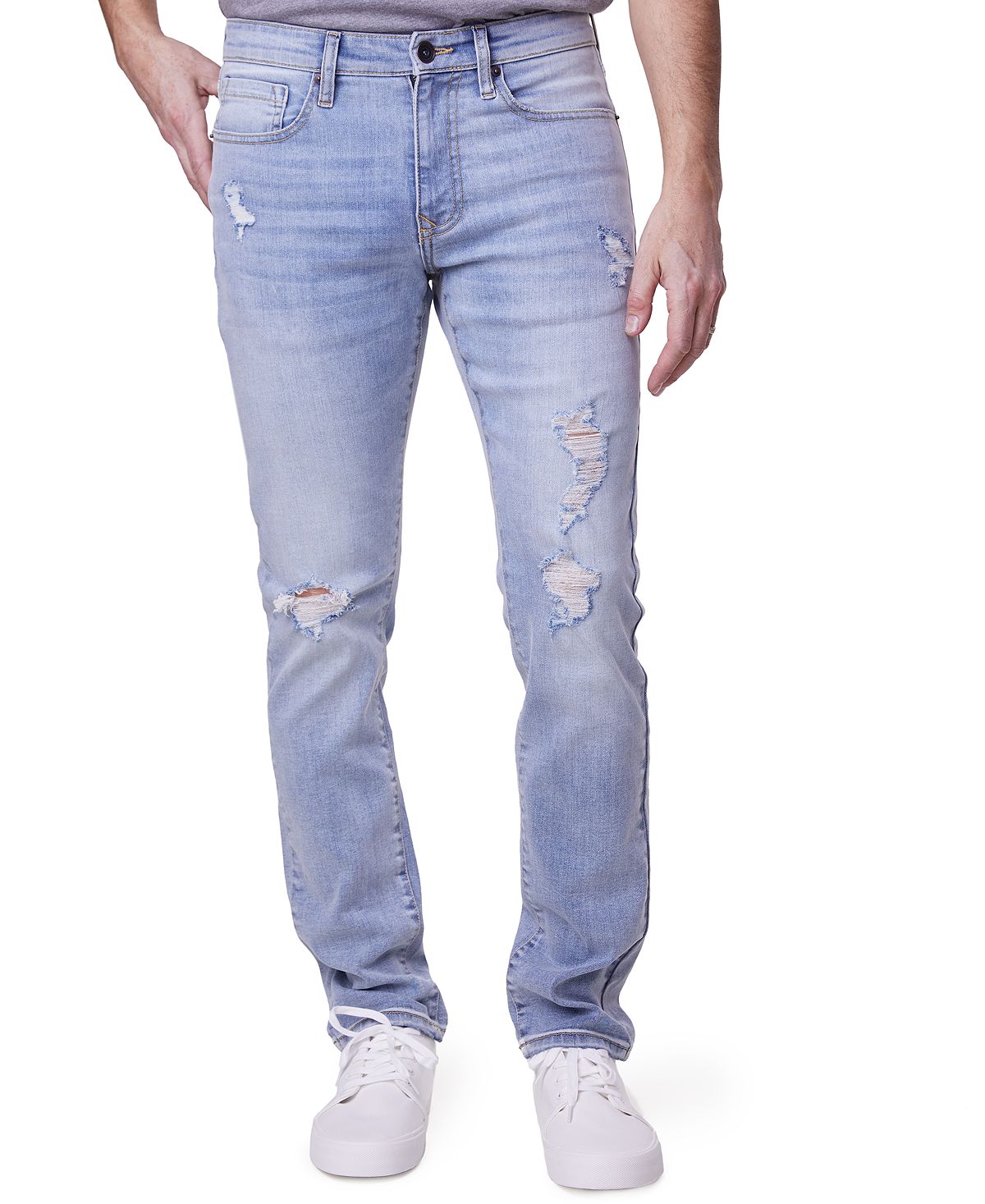 цена Мужские джинсы скинни стрейч Lazer
