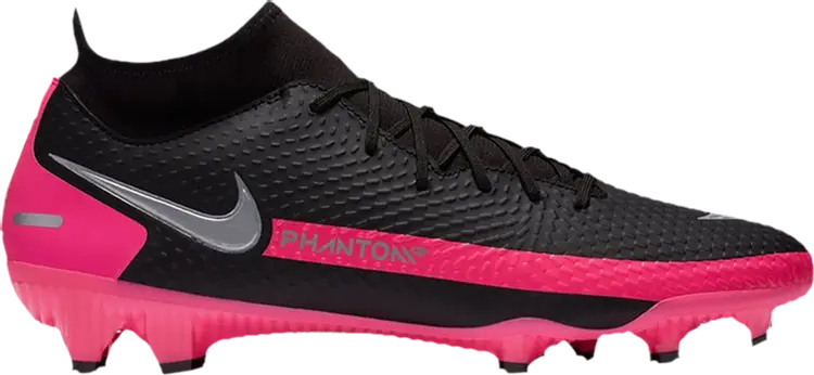 

Бутсы Nike Phantom GT Academy DF FG MG 'Black Pink Blast', черный