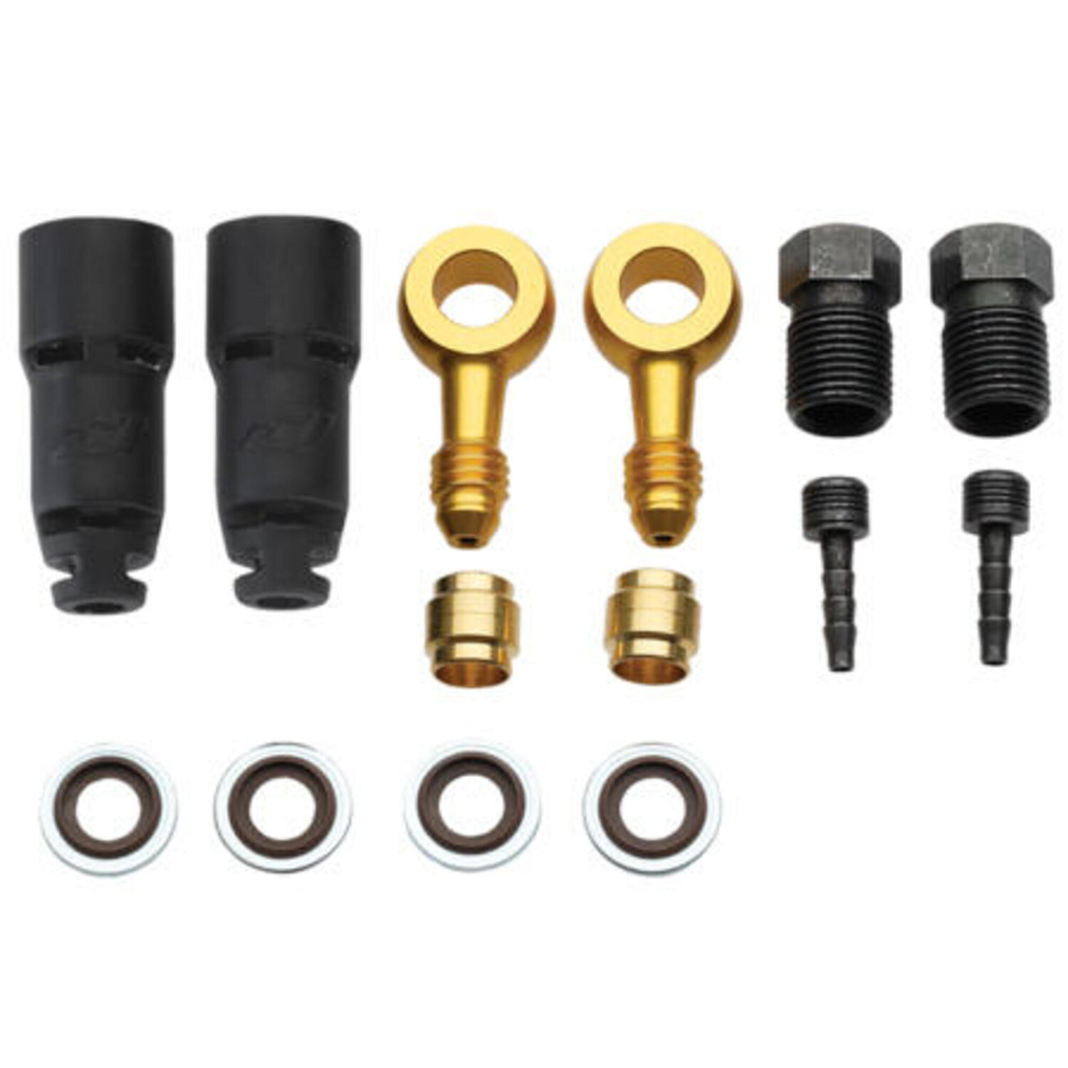 

Комплект гидравлических адаптеров Jagwire Pro Quick-Fit Adapter-Magura Banjo Magura, черный / черный / черный
