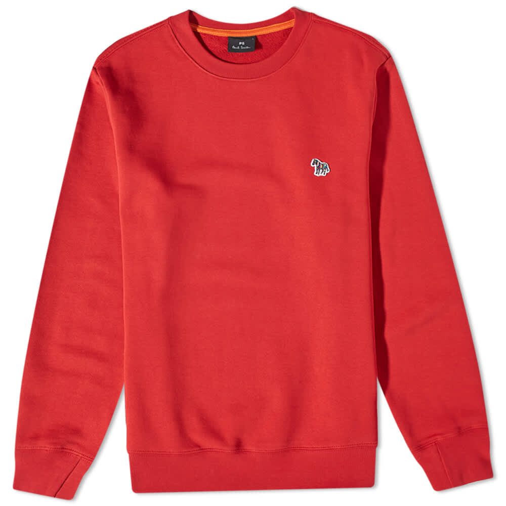 

Толстовка Paul Smith Zebra Crew Sweat, Красный
