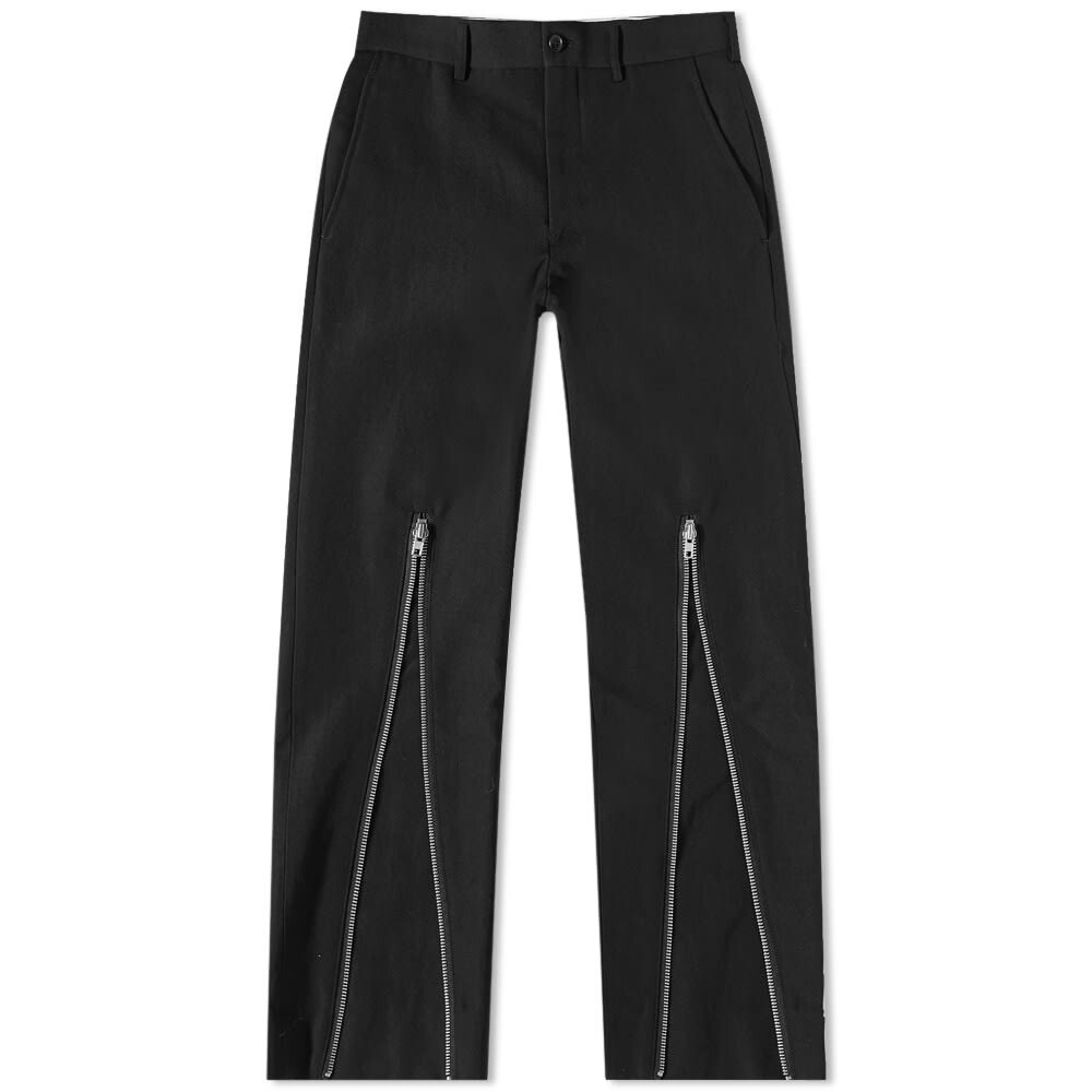 

Брюки Comme des Garçons Homme Plus Zip Detail Pant, Черный