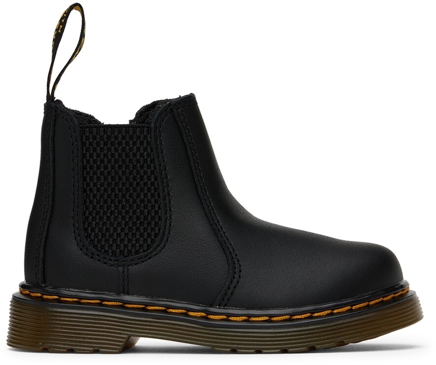 

Детские черные ботинки челси 2976 Dr. Martens