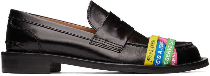 

Черные лоферы на резинке JW Anderson