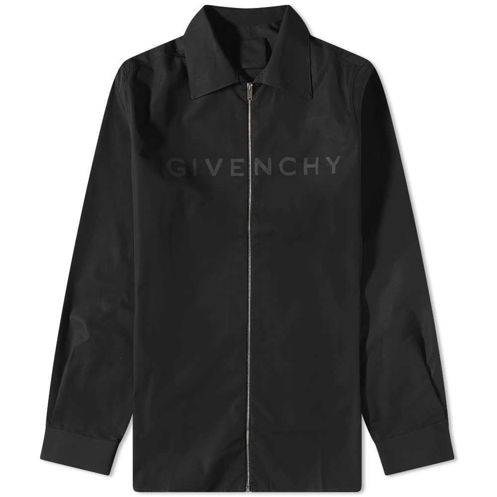 

Рубашка Givenchy Logo Zip Shirt