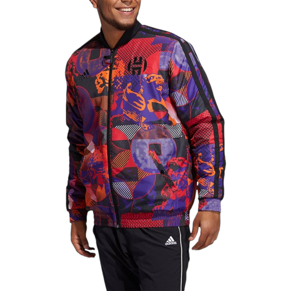 

Куртка Adidas Mic Harden, мультиколор, Черный