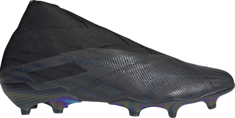 Лимитированные бутсы Adidas Nemeziz+ FG 'Triple Black', черный - фото