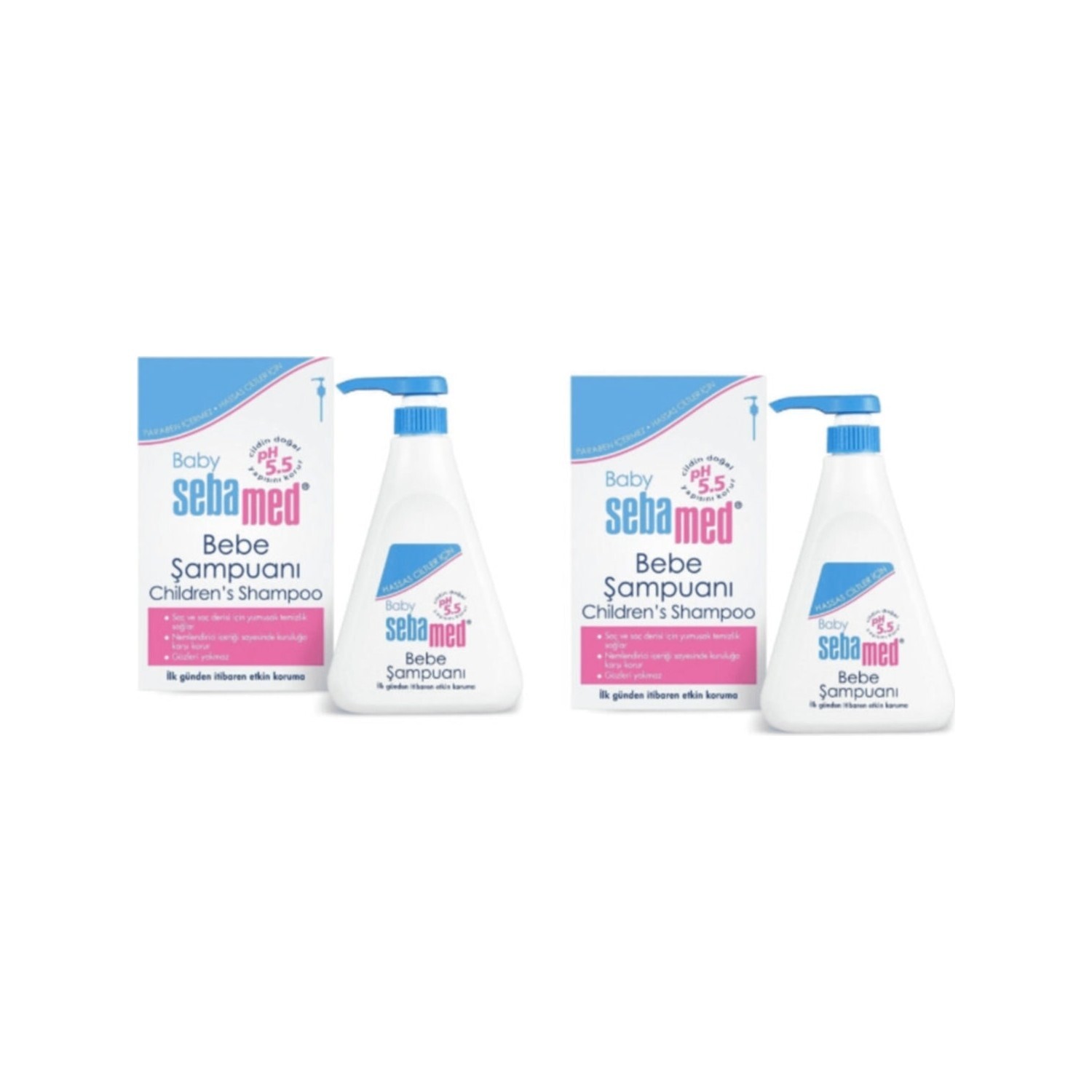

Детский шампунь Sebamed Baby, 2 флакона по 500 мл