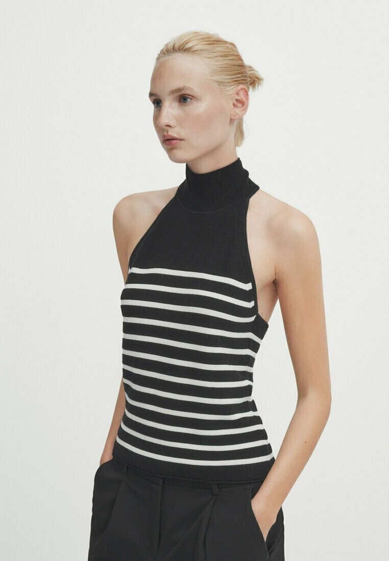 

Топ Massimo Dutti, черный