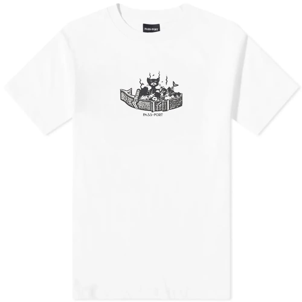 

Футболка Pass~Port Tinned Cat Tee, Белый