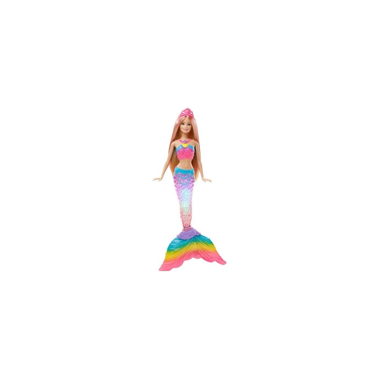 

Кукла Barbie сверкающая радужная русалка