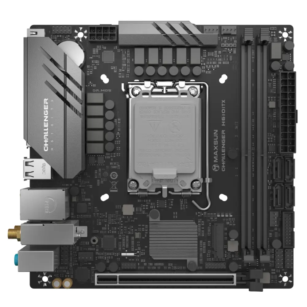 

Материнская плата MaxSun MS-Challenger H610ITX 2.5G, LGA1700, DDR4
