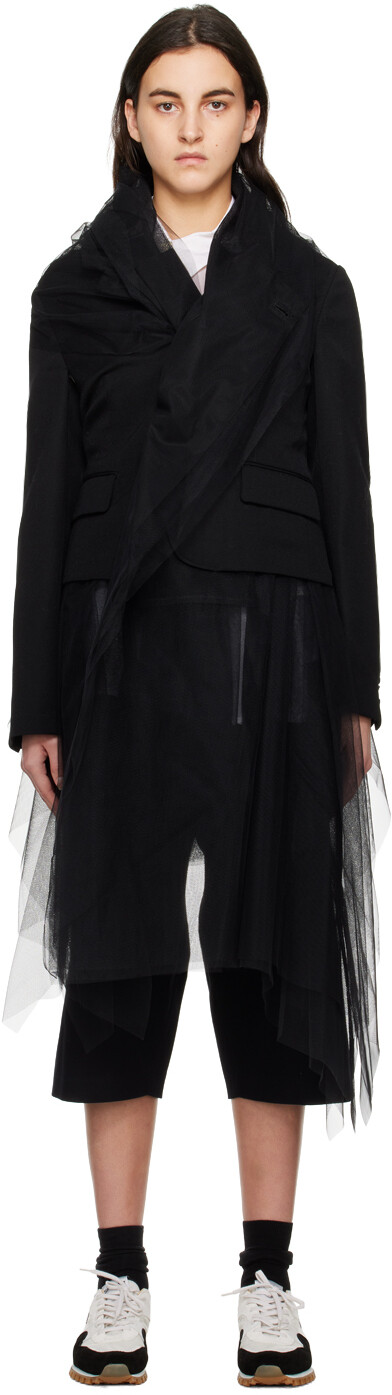 

Черный многослойный пиджак Black Comme des Garçons